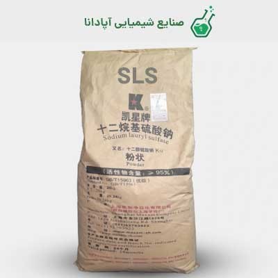  سدیم لوریل سولفات (SLS،اس ال اس) پودری چینی