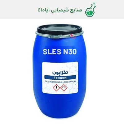 خرید تگزاپون (سدیم لوریل اتر سولفات N30) صدفی 30 درصد پدیده ایرانی
