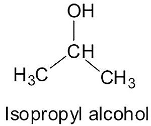 ساختار ایزوپروپیل الکل