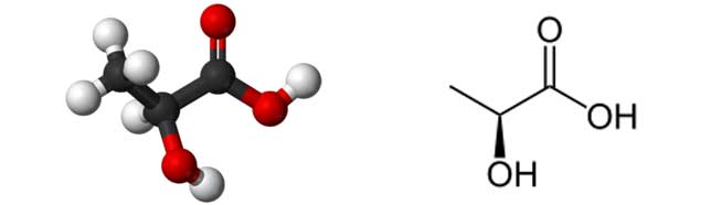 ساختار مولکولی اسید استیک