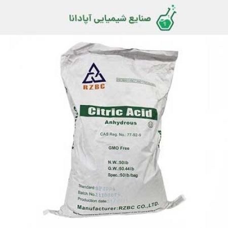 اسید سیتریک خشک TTCA چینی