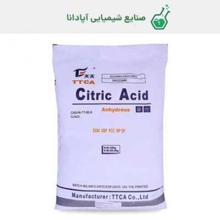 اسید سیتریک خشک TTCA چینی